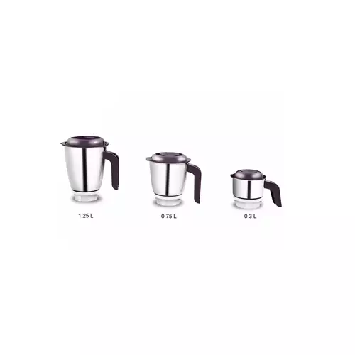 PHILIPS 500W MIXER GRINDER HL7500/00 WHITE AND PURPLE - 0