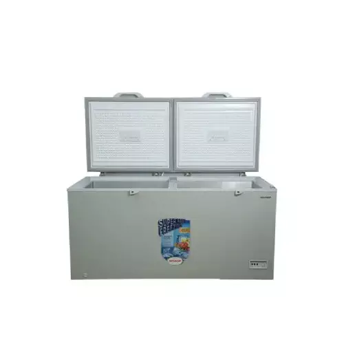 SHARP SCF-K660X-SL3 502L Chest Freezer (Silver) - 1