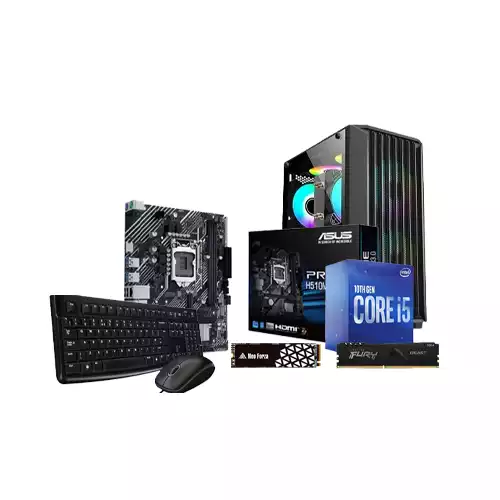 Intel Core i5-10th Gen 8GB RAM 512GB SSD Desktop PC