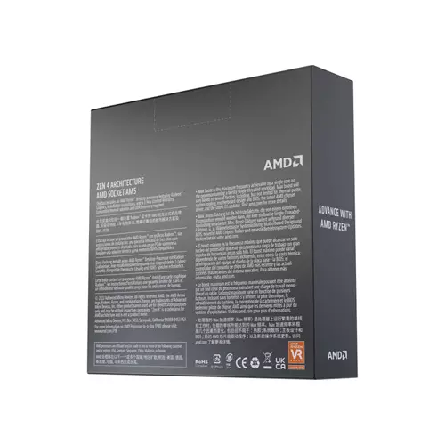 AMD Ryzen 5 7600X 4.7 GHz 6 Core AM5 Processor - 1