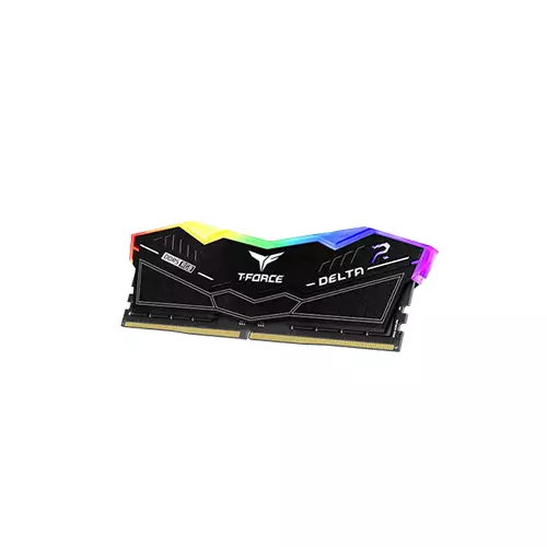 TEAM T-FORCE DELTA RGB 16GB 6000MHz DDR5 Gaming RAM BLACK - 2