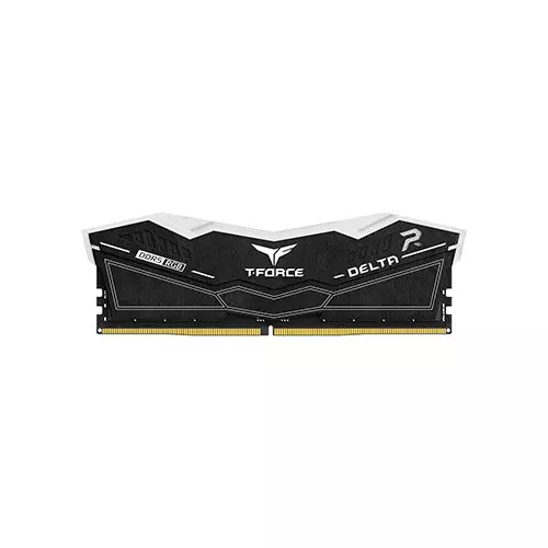 TEAM T-FORCE DELTA RGB 16GB DDR5 6000MHz CL38 Desktop RAM (Black) - 4