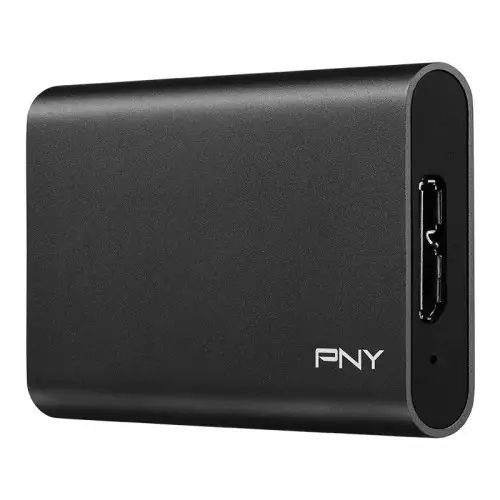 PNY Elite 240GB USB 3.1 Portable SSD - 1
