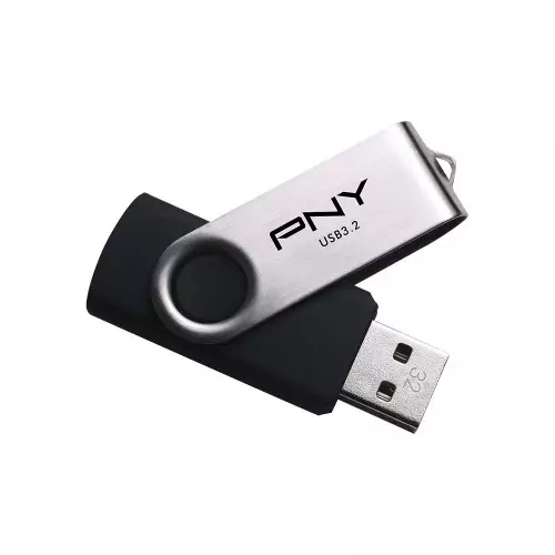 PNY Turbo Attache R 64GB USB 3.2 Metal Pen Drive
 - 1