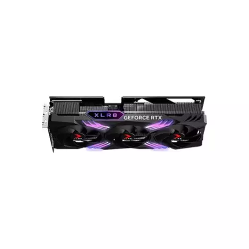 PNY GeForce RTX 4070 Ti SUPER 16GB GDDR6X XLR8 Gaming VERTO EPIC-X RGB Overclocked Triple Fan Graphics Card - 3