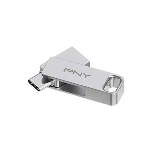 PNY Duo Link 64GB USB 3.2 Type-C Type-A Dual Pen Drive
