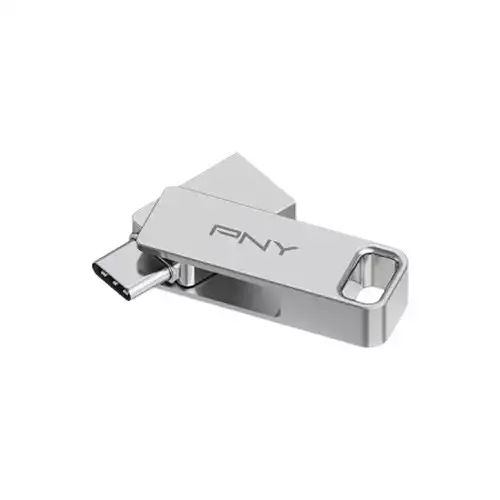 PNY Duo Link 128GB USB 3.2 Type-C Type-A Dual Pen Drive