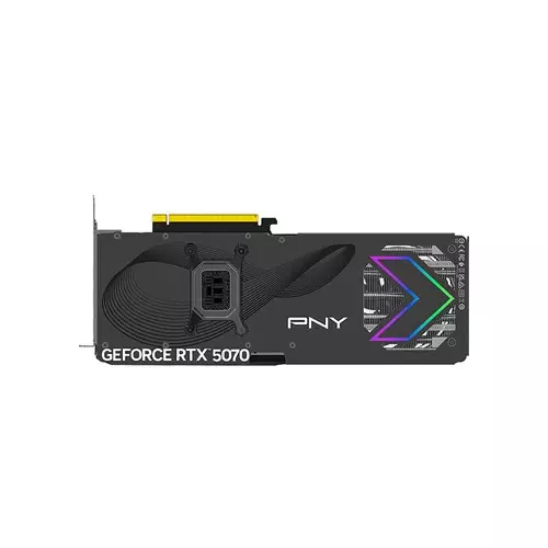 PNY NVIDIA GeForce RTX 5070 ARGB EPIC-X RGB OC Triple Fan GDDR7 Graphics Card - 2