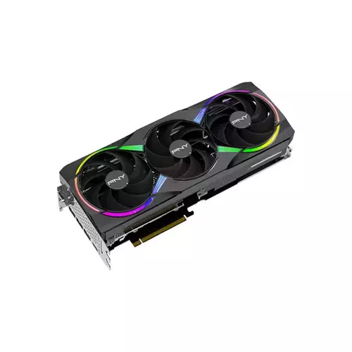 PNY GeForce RTX 5070 Ti ARGB Triple Fan Plus OC 16GB GDDR7 Graphics Card - 3