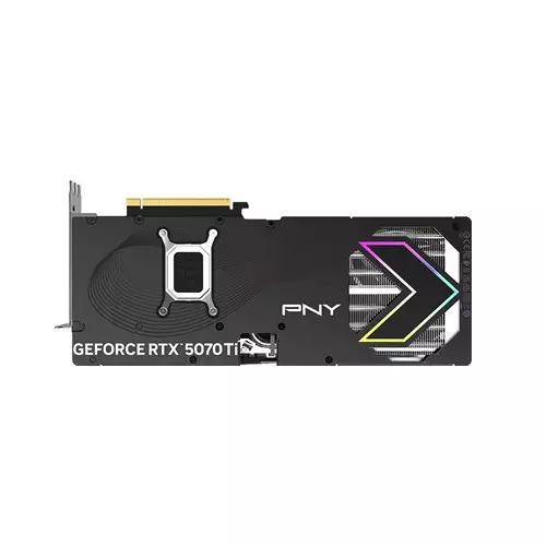 PNY GeForce RTX 5070 Ti ARGB Triple Fan Plus OC 16GB GDDR7 Graphics Card - 4