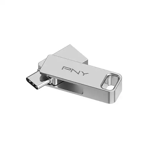 PNY Duo Link 256GB USB 3.2 Type-C Type-A Dual Pen Drive