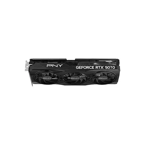 PNY GeForce RTX 5070 12GB GDDR7 OC Triple Fan Graphics Card - 3