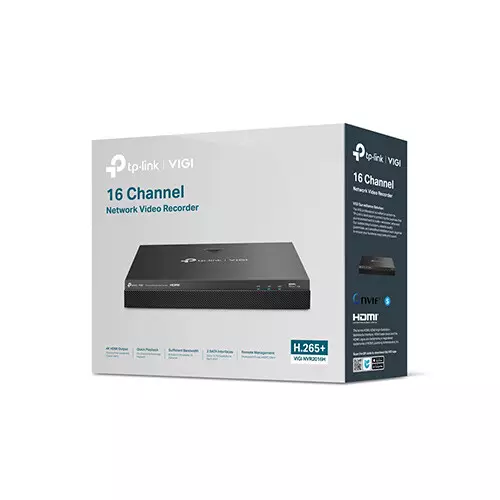 TP-Link VIGI NVR2016H VIGI 16 Channel Network Video Recorder - 3