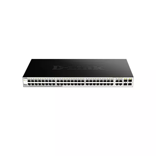 D-Link DGS-1210-52 48-port Gigabit Switch with 4 SFP Ports - 1