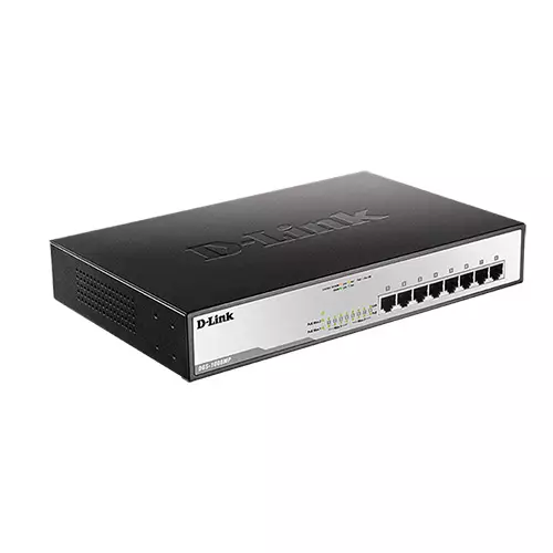 D-link DGS-1008MP 8 port Desktop Switch - 0