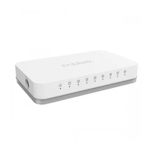 D-Link DGS-1008A 8-Port Gigabit Easy Desktop Switch - 2