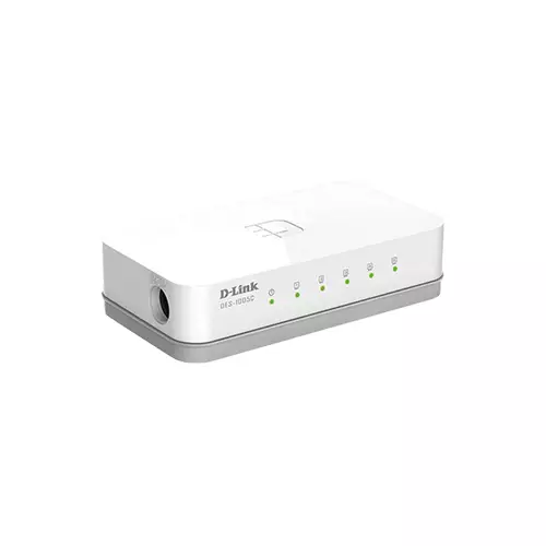 DLINK DES-1005C 5 PORT 10/100M UNMANAGED DESKTOP SWITCH - 1