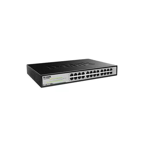 D-LINK DES-1024C 24-PORT 10/100 MBPS UNMANAGED SWITCH - 1