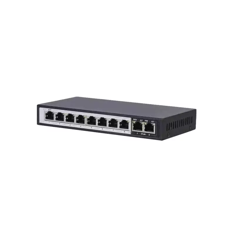 D-LINK DGS-F1010P-E 10 PORT UNMANAGED POE SWITCH - 1
