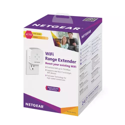 NETGEAR EX3110 Dual Band WiFi Range Extender - 3