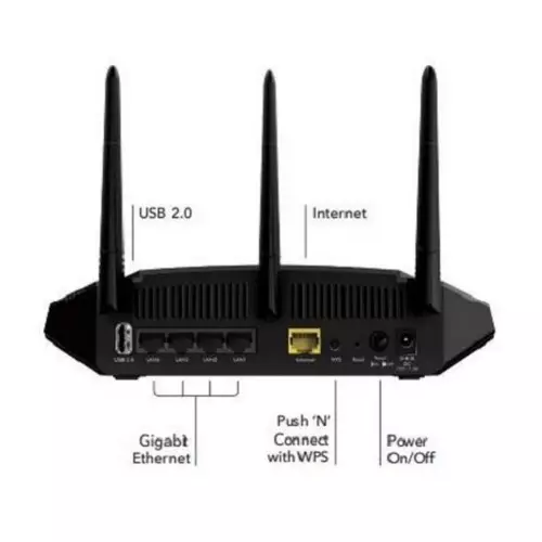 Netgear R6350 1750Mbps Dual Band Gigabit Smart WiFi Router - 2