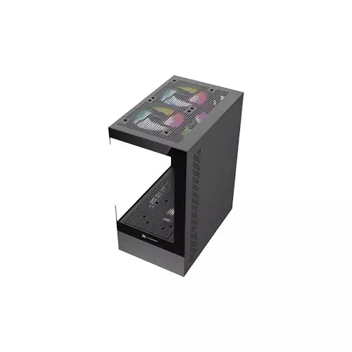Xtreme M95B Mini-Tower M-ATX Case (Black) - 2