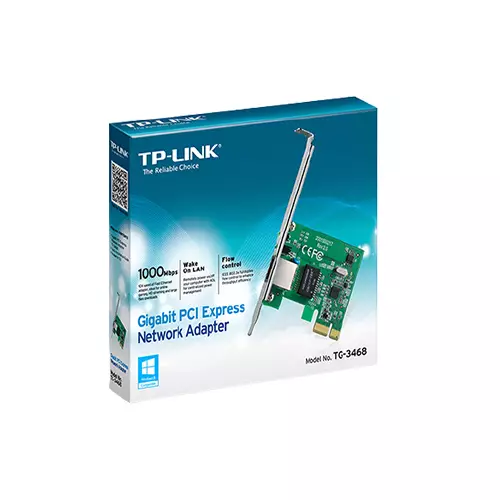 TP-LINK TG-3468 Gigabit PCI Express Network Adapter - 1