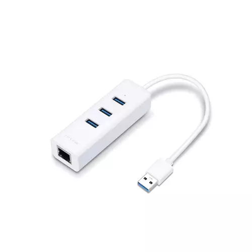TP-Link UE330 USB 3 Port HUB With Gigabit Ethernet Port - 1