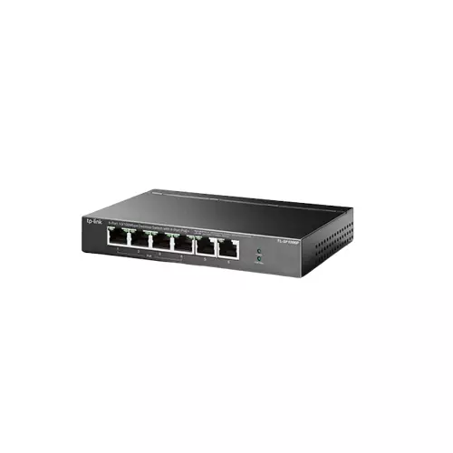TP-LINK TL-SF1006P 6-PORT 10/100MBPS DESKTOP POE SWITCH WITH 4-PORT POE+ SWITCH - 1