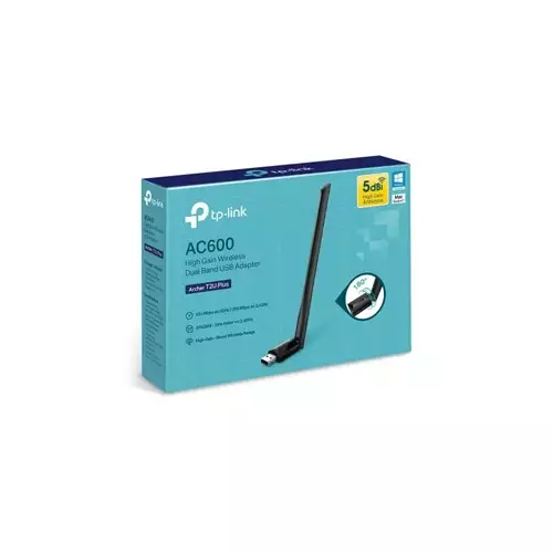 TP-Link Archer T2U Plus AC600 Single Antenna USB Adapter - 2