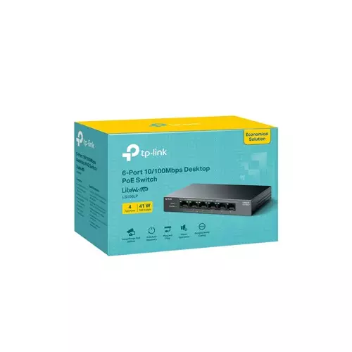 TP-Link LS106LP 6 Port Unmanaged Desktop Switch - 2