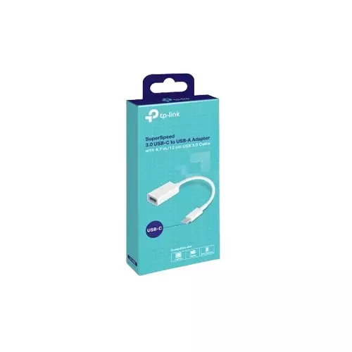 Tp-Link UC400 SuperSpeed 3.0 USB-C to USB-A White Adapter - 2