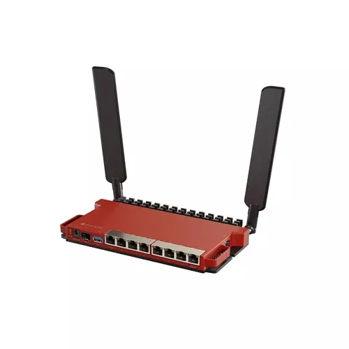 Mikrotik L009UiGS-2HaxD-IN 8 Port WiFi 6 PoE Gigabit Router - 3