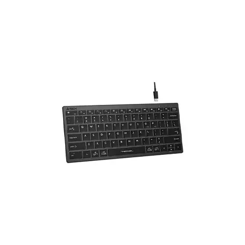 A4tech FX61 Mini FStyler USB Wired Keyboard - 1