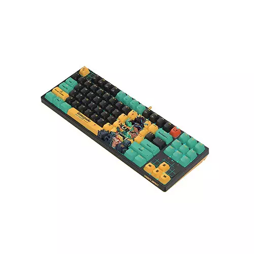 A4Tech Bloody AT87 RGB Wired Mechanical Gaming Keyboard-Renegade - 1