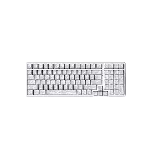 Furycube K99 Pro Wireless RGB Mechanical Keyboard- White - 0