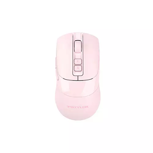 A4Tech FB50C Plus DPI 2000-3200 Wireless Mouse (Pink)