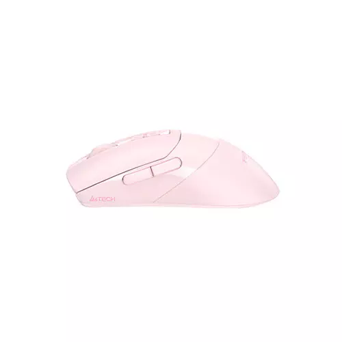 A4Tech FB50C Plus DPI 2000-3200 Wireless Mouse (Pink) - 1