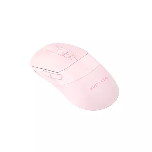 A4Tech FB50C Plus DPI 2000-3200 Wireless Mouse (Pink) - 2