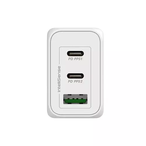 PROLINK PTC36501 65W 3-PORT GAN PD CHARGER WITH INTELLISENSE - 1