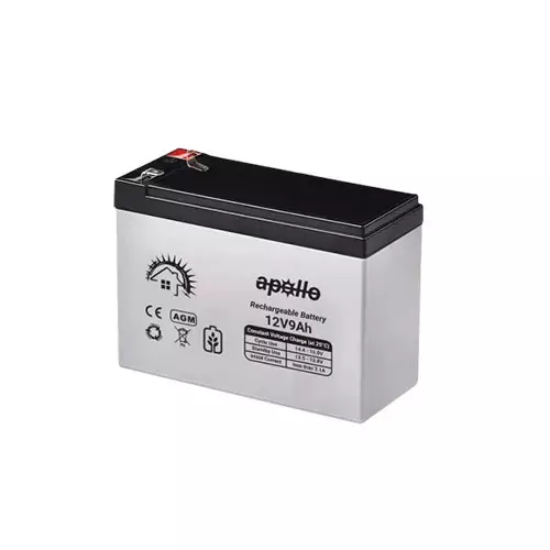 Apollo 12V 9Ah AGM Battery