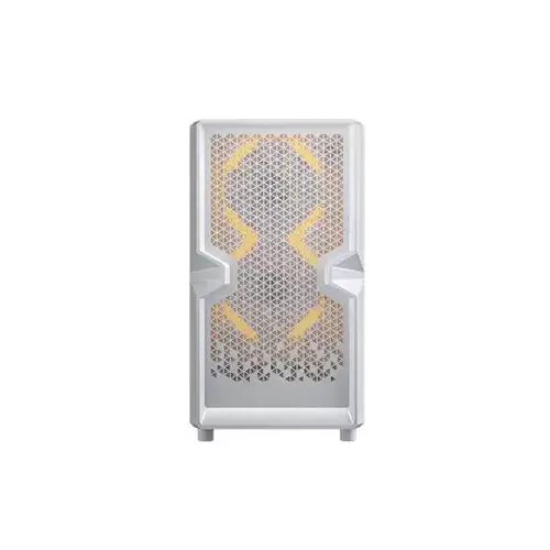 Golden Field H01 Mini-Tower M-ATX Gaming Case (White) - 1