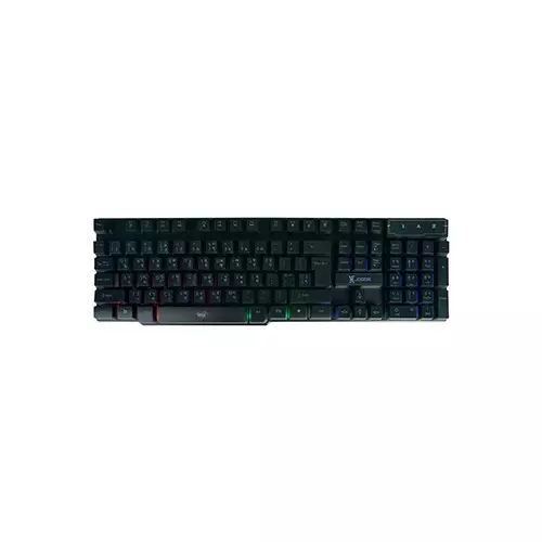 Xtreme XJOGOS KB72R Backlit Wired Black Keyboard - 1