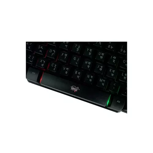 Xtreme XJOGOS KB72R Backlit Wired Black Keyboard - 3