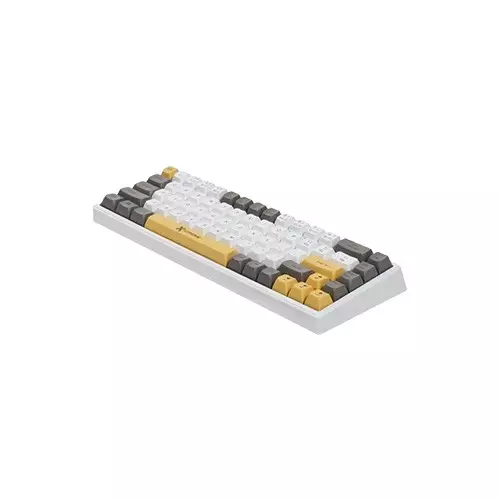 Xtreme KM71G Wired Blue Switch 68 keys White Mechanical Gaming Keyboard - 1