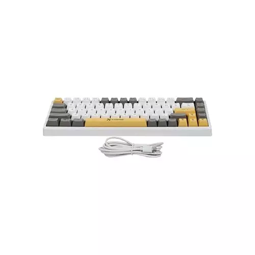 Xtreme KM71G Wired Blue Switch 68 keys White Mechanical Gaming Keyboard - 3