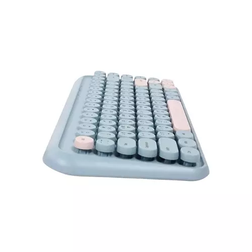 Xtreme K898W 84 Keys Wireless Sky Blue Keyboard with Bangla - 2