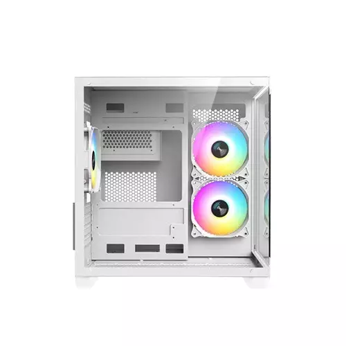 Xtreme S270W ARGB Mid Tower White Case With 3 ARGB Fan - 2