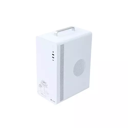 Xtreme U200 Mid Tower Micro ATX  Desktop White Case With PSU - 2