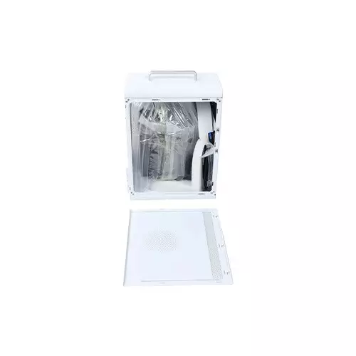 Xtreme U200 Mid Tower Micro ATX  Desktop White Case With PSU - 4